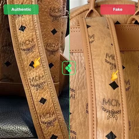 fake mcm bags vs real|is mcm bag real.